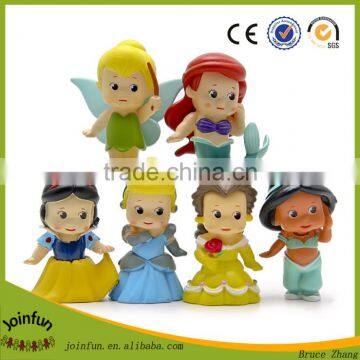 custom make plastic Princess Mini Figurine Toy The Little Mermaid