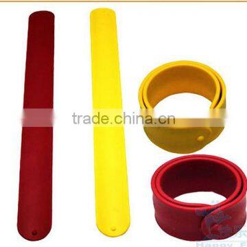 high quality BLANK silicone slap wristbands bracelet