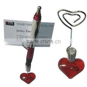 Best selling name card and ball pen holder/memo holder/paper clip