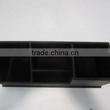 Multi-functionPU Leather Pen/Business Card/Mail Holder Desk Organizer