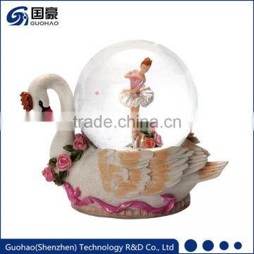 water snowstorm ballet dancer figurine snow globes