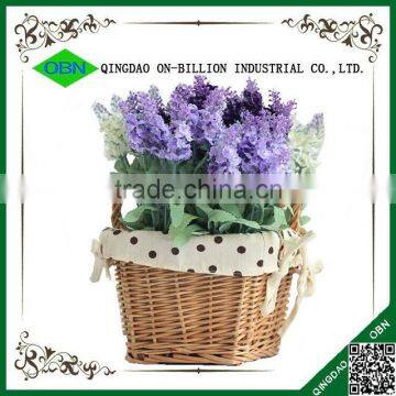 Cute wedding artificial mini gift flower basket