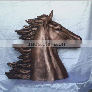 Big size innovative horse shape modern resin urn chinese funeral supply