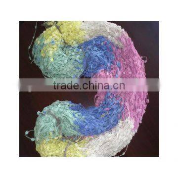 100% Polyester Crochet Fancy Yarn For Knitting Scarf photo-4