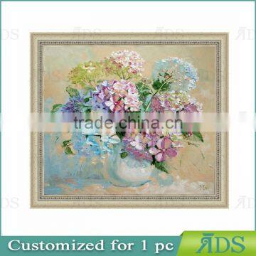 Designs Simple Flower Pot Canvas Vase Painting photo-4
