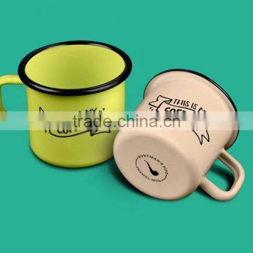 500ml FDA Enamel Mug High Quality Mug Drink Holder Popular Style photo-2