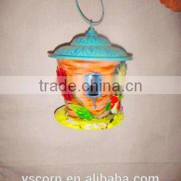 Beautiful hanging bird feeder for deocration