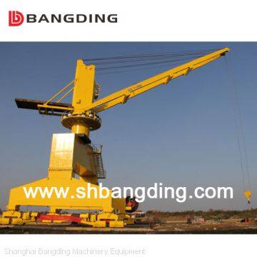 30T Electric Hydraulic Offshore Knuckle Telescopic Boom Deck Marine Crane photo-2