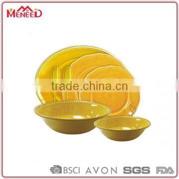 4pcs/ 16pcs Tableware With Melamine Plate/ Bowl/ Cup Mug Dining Table Set Service, Pakistani Melamine Dinner Ware photo-2