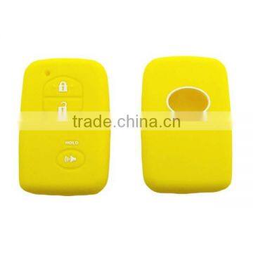 Silicone Rubber Remote Key Jacket Holder Key Fob Skin Cover for Toyota 4runner Venza Avalon Land Cruiser Camry