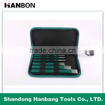 6 Pcs Canvas Bag Punch Sets,Chisel Sets,Caulking Sets photo-2