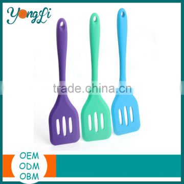 Kitchen Tools Ware Stainless Steel Handle Silicone Turner