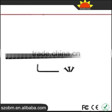 D0257 260mm Length Aluminum Alloy 21mm Rail Weaver Adaptor for Tactical Flashlight Mount photo-2