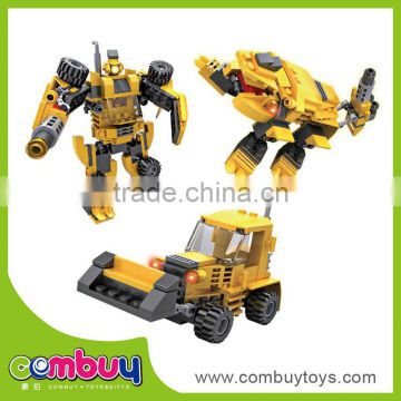 3 in 1 Wholesale child intellect building blocks programmable robot toy