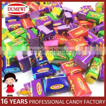 Magic VC Cube Bubble Gum With Cartoon Tattoo Paper in Apple Shape Bottle photo-2