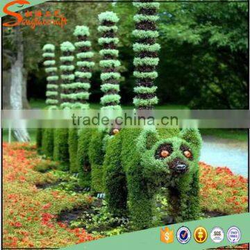 Latest design garden artificial topiary animal plants and artificial topiary trees