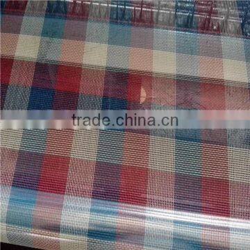 PVC plastic window screening/ fiberglass screen