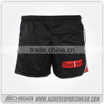 Customized design full sublimation cool mesh rugby training shorts