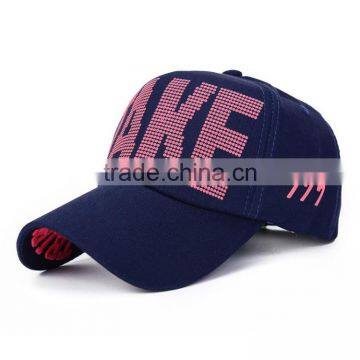 2017 custom cotton golf baseball hats