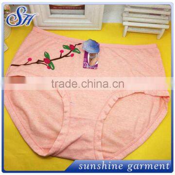 Wholesale Sexy Adult Women Sweet Underwear With Printed Flower photo-2