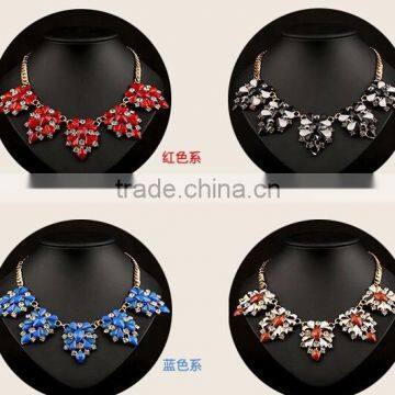 Fancy Design US Latest Women Acrylic Crystal Necklace photo-2