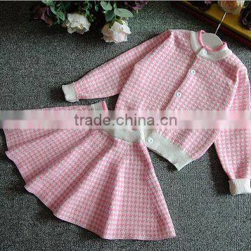 Latest Sweater With Skirt Design 100% Cotton Suit for Kids photo-2