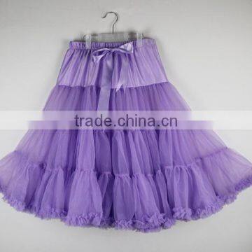 50s Wholesale Long Ruffle Tulle Big Puffy Petticoat photo-3