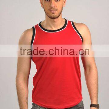 Wholesale Polyester Plain Tank Tops for Men photo-2