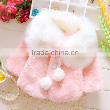 Zm40649b Kids Winter Jackets for Girls Baby Outwear Children Thick Winter Warm Coat