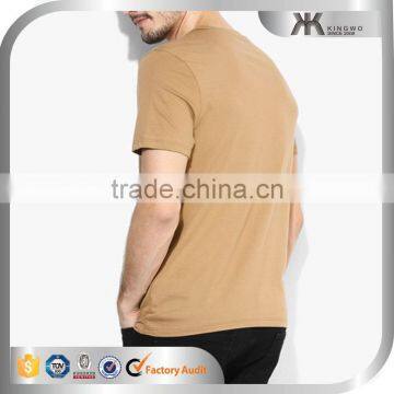 Man High Quality Cotton Plain Bulk Blank T-shirts photo-2