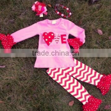 baby girls top pant sets heart outfits girls valentines boutique outfits girls fall boutique outfits wholesale kids clothes