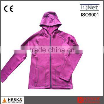 Wholesale Ladies Powerstretch Jacket Sweatshirt Women With Hood photo-2