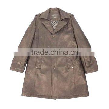 top quality stand collar men's mink fur coat