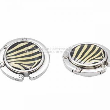 Zebra PU Gift Set With Cosmetic Mirror Card Box Handbag Holder Luggage Tag photo-5