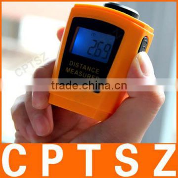 Mini Portable LCD Ultrasonic Range Finder with Laser Pointer, Ultrasonic Distance Meter CP-3005