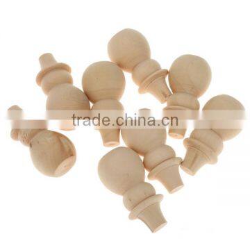 Plain Blank DIY Wooden Snowman Peg Dolls Wedding Party Cake Toppers Favour Craft Decoration photo-3