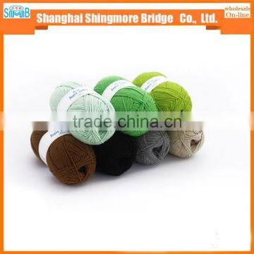 China Yarn Supplier Wholesale Combed Cotton Baby Yarn for Hand Knitting Sweater photo-6