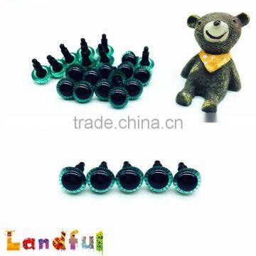 EN71 12mm Clear Green Plastic Safety Owl Animal Eyes Of Stuffed Toy photo-4