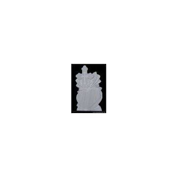 white marble tombstone