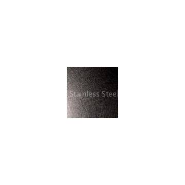 201, 304 Ti-black Vibration Finish Stainless Steel Colored Sheet AISI, ASTM Standard