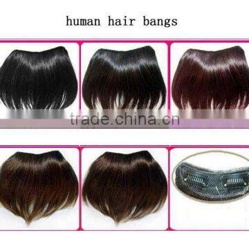 human hair fringers and remi human hair bangs