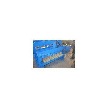 5.5KW Aluminum Step Glazed Tile Roll Forming Machine With Chain Driving