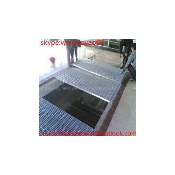 Galvanized Serrated Steel Gratings/I Bar Grating/ Plain Steel Grating