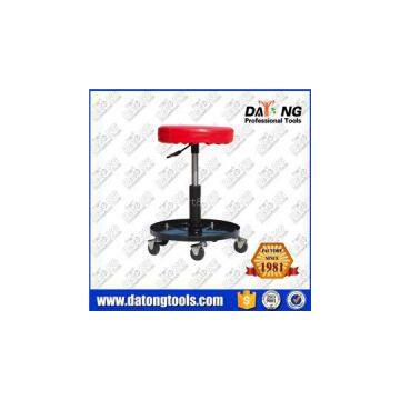 Adjustable Hydraulic Rolling Creeper Seat With Tool Tray