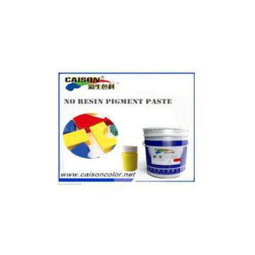 Light yellow water based pigment paste，water based acrylic binder for textile printing