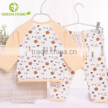 2017 0 3 years old Animals fruits a set sweet babyromper clothes GB012