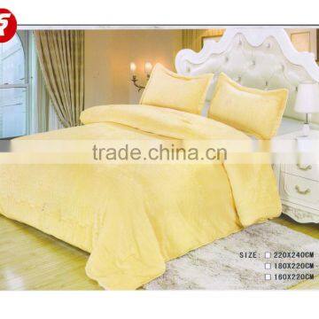 wholesale alibaba china high quality and cheap stuffed super soft plush blanket