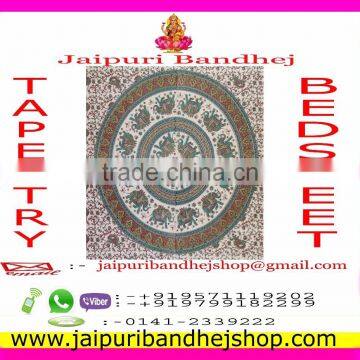 Jaipuri Bandhej Manufacturer Mandala,wall Hanging, Tapestry photo-5