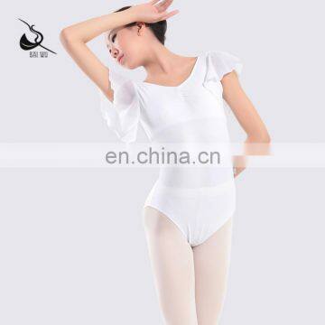 116141022 Girls Ballet Dance Chiffon Leotard