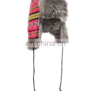 fashional pretty super soft cozy warm popular elegant knit trapper hat